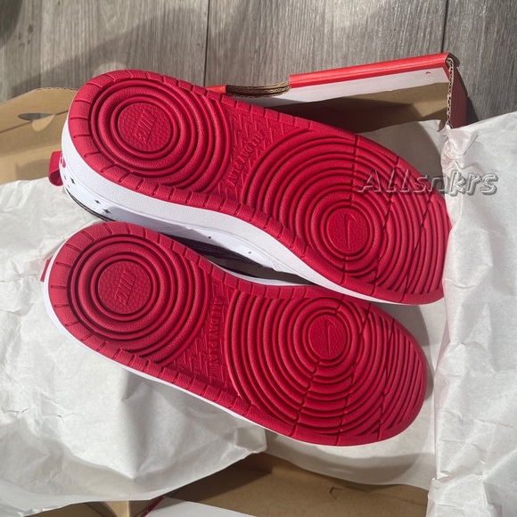 Nike Court Low GS White Pink Grey - Picture 9 of 9